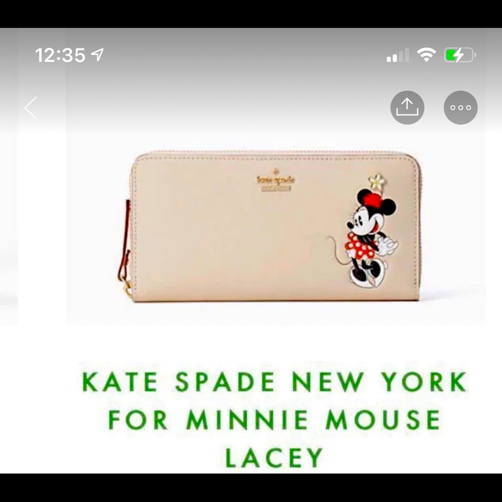 Kate Spade Disney Wallet